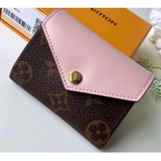 Louis Vuitton Monogram Canvas Zoé Wallet M62933 Rose Ballerine 2019 Louis Vuitton Monogram Canvas Zoé Wallet M62933 Rose Ballerine 2019