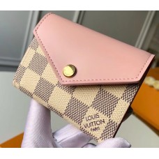 Louis Vuitton Monogram Canvas Zoé Wallet N60168 Eau de Rose 2019 Louis Vuitton Monogram Canvas Zoé Wallet N60168 Eau de Rose 2019