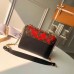 Louis Vuitton Twist MM M43639 Red/Black 2018 Louis Vuitton Twist MM M43639 Red/Black 2018