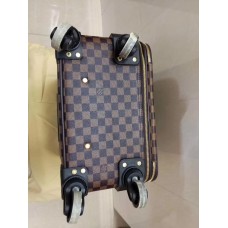 Louis Vuitton Pégase Légère 58 Damier Ebene Canvas Business Rolling Luggage Coffee Louis Vuitton Pégase Légère 58 Damier Ebene Canvas Business Rolling Luggage Coffee