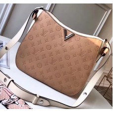 Louis Vuitton Very Hobo M53347 Beige/White 2018 Louis Vuitton Very Hobo M53347 Beige/White 2018