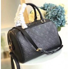 Louis Vuitton Speedy Bandouliere with Empreinte Leather M42403 Noir Louis Vuitton Speedy Bandouliere with Empreinte Leather M42403 Noir