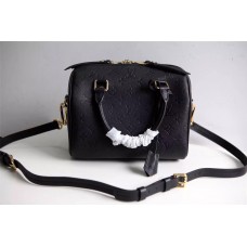 Louis Vuitton Speedy Bandouliere 26 Noir Monogram Empreinte Leather Louis Vuitton Speedy Bandouliere 26 Noir Monogram Empreinte Leather