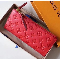Louis Vuitton Monogram Empreinte Leather Adèle Wallet M62529 Red