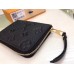 Louis Vuitton Zippy Coin Purse in Monogram Empreinte Leather M60574 Black Louis Vuitton Zippy Coin Purse in Monogram Empreinte Leather M60574 Black