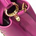 Louis Vuitton Capucines PM Sun sculpture Top Handle Bag M48864 Purple 2018 Louis Vuitton Capucines PM Sun sculpture Top Handle Bag M48864 Purple 2018