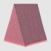 Gucci Pink GG Jacquard Knitted Scarf Gucci Pink GG Jacquard Knitted Scarf
