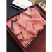 Gucci Pink Silk Wool GG Jacquard Shawl