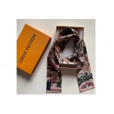 Louis Vuitton M73855 LV Voyage Extraordinaire bandeau Scarf Beige Monogram canvas