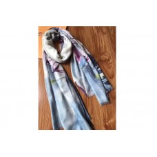 Louis Vuitton 100x200cm Lotus Cashmere Scarf And Shawl