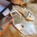 Gucci leather t-strap mid-heel 6cm sandal white 02 Gucci leather t-strap mid-heel 6cm sandal white 02
