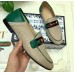 Gucci Web with Horsebit Canvas Loafer Beige/Green 2019