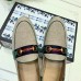 Gucci Web with Horsebit Canvas Loafer Beige/Green 2019