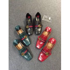 Gucci green lambskin shoes ss 2016 Gucci green lambskin shoes ss 2016