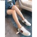 Gucci Ace Leather Low-Top Lovers Sneakers ,Web Embroidered Crystal Lightning Bolt Creamy 2018