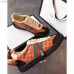 Gucci Women's Gucci-Dapper Dan Sneaker ‎538714 Orange/Black 2018