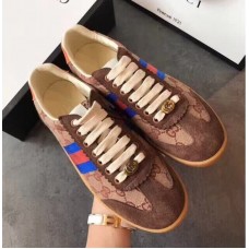 Gucci Women's Gucci-Dapper Dan Sneaker 538714 Taupe 2018 Gucci Women's Gucci-Dapper Dan Sneaker 538714 Taupe 2018