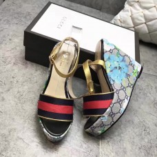 Gucci classial printed 13cm heel sandal 2017 SS (GD2057-730801) Gucci classial printed 13cm heel sandal 2017 SS (GD2057-730801)