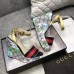 Gucci classial printed 13cm heel  sandal  2017 SS  (GD2057-730801)