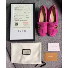 Gucci double G Suede mid-heel pump 2016 fall/winter Rosy(GD4012-721302) Gucci double G Suede mid-heel pump 2016 fall/winter Rosy(GD4012-721302)
