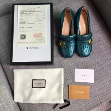 Gucci double G Metallic mid-heel pump 2016 fall/winter Sapphire blue(GD4012-721310) Gucci double G Metallic mid-heel pump 2016 fall/winter Sapphire blue(GD4012-721310)