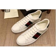 Gucci 386750 Ace embroidered sneaker White Leather Mens and Women Size Gucci 386750 Ace embroidered sneaker White Leather Mens and Women Size