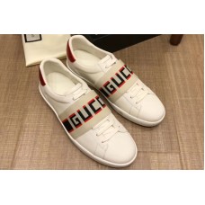 Gucci 523469 Stripe leather sneaker White Leather Mens and Women Size Gucci 523469 Stripe leather sneaker White Leather Mens and Women Size