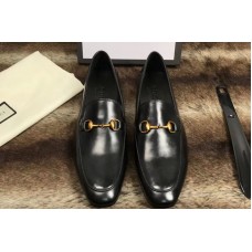 Gucci 526297 Horsebit Leather loafer And Shoes Black Calf Leather Gucci 526297 Horsebit Leather loafer And Shoes Black Calf Leather