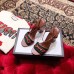 Gucci Heel 6.5cm/10.5cm Web Horsebit Fabric and Leather Sandals Brown 2019