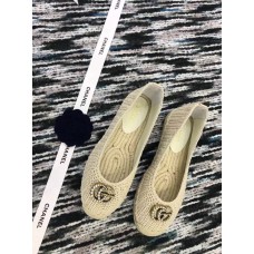 Gucci Crochet Espadrille 524974 with Pearls Double G Beige Gucci Crochet Espadrille 524974 with Pearls Double G Beige