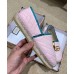 Gucci Chevron Raffia Espadrilles With Double G 577374/578547 Pink 2019