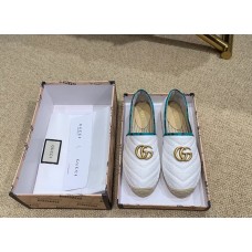 Gucci Chevron Raffia Espadrilles With Double G 577374/578547 White 2019 Gucci Chevron Raffia Espadrilles With Double G 577374/578547 White 2019