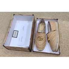 Gucci Chevron Raffia Espadrilles With Double G 577374/578547 Beige 2019 Gucci Chevron Raffia Espadrilles With Double G 577374/578547 Beige 2019