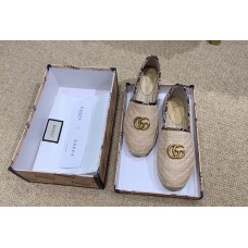 Gucci Chevron Raffia Espadrilles With Double G 577374/578547 Nude 2019 Gucci Chevron Raffia Espadrilles With Double G 577374/578547 Nude 2019