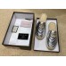 Gucci Glitter Espadrilles Slippers Silver With Crystal Double G 2019