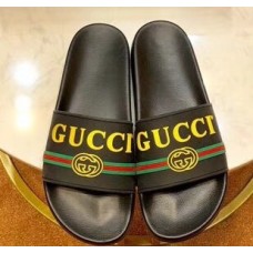 Gucci Yellow Logo and Web GG Slides 2019 Gucci Yellow Logo and Web GG Slides 2019