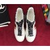 Gucci Leather And Lace High Top Sneaker 481149 Black/White 2017