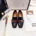 Gucci Leather Double G mid-heel loafer shoes Black(Y30-721703) Gucci Leather Double G mid-heel loafer shoes Black(Y30-721703)