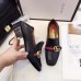 Gucci Leather Double G mid-heel loafer shoes Black(Y30-721703) Gucci Leather Double G mid-heel loafer shoes Black(Y30-721703)