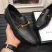 Gucci Leather Horsebit  Men's Loafer Black