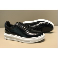 Louis Vuitton 1A46OW LV Beverly Hills Sneaker in Black Glazed calf leather