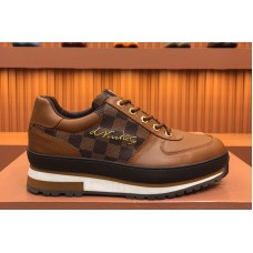 Louis Vuitton 1A5UR4 LV Trainer sneaker in Damier Ebene Canvas Louis Vuitton 1A5UR4 LV Trainer sneaker in Damier Ebene Canvas