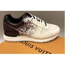 Louis Vuitton 1A5YHR LV Run Away Sneaker in White calf leather Louis Vuitton 1A5YHR LV Run Away Sneaker in White calf leather