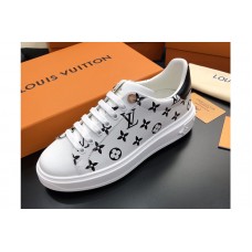 Louis Vuitton 1A87NI LV Time Out sneaker in Black/White Calf leather Louis Vuitton 1A87NI LV Time Out sneaker in Black/White Calf leather