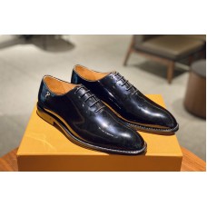 Louis Vuitton 1A5GKH LV Voltaire derby Shoe in Monogram Canvas Louis Vuitton 1A5GKH LV Voltaire derby Shoe in Monogram Canvas