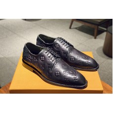 Louis Vuitton 1A5GKH LV Voltaire derby Shoe in Monogram Canvas Louis Vuitton 1A5GKH LV Voltaire derby Shoe in Monogram Canvas