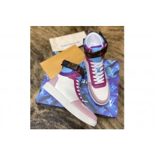 Louis Vuitton 1A87R0 LV Boombox sneaker boot in Calf leather and patent Monogram canvas Louis Vuitton 1A87R0 LV Boombox sneaker boot in Calf leather and patent Monogram canvas