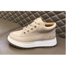 Louis Vuitton 1A7WLH LV Abbesses derby Shoe in Beige Glazed calf leather Louis Vuitton 1A7WLH LV Abbesses derby Shoe in Beige Glazed calf leather