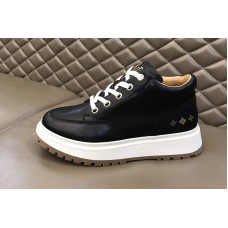 Louis Vuitton 1A7WLH LV Abbesses derby Shoe in Black Glazed calf leather Louis Vuitton 1A7WLH LV Abbesses derby Shoe in Black Glazed calf leather