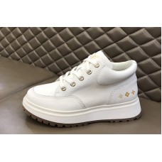Louis Vuitton 1A7WLW LV Abbesses derby Shoe in White Glazed calf leather Louis Vuitton 1A7WLW LV Abbesses derby Shoe in White Glazed calf leather